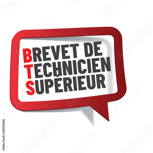  BTS - brevet de technicien supérieur sur parcoursup