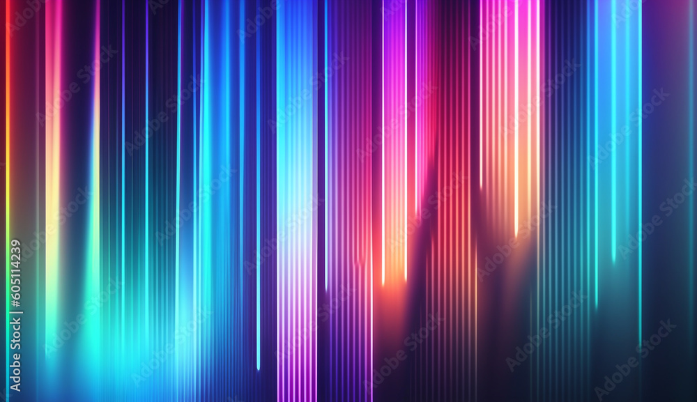 Abstract Colorful background Created with generative Ai technology