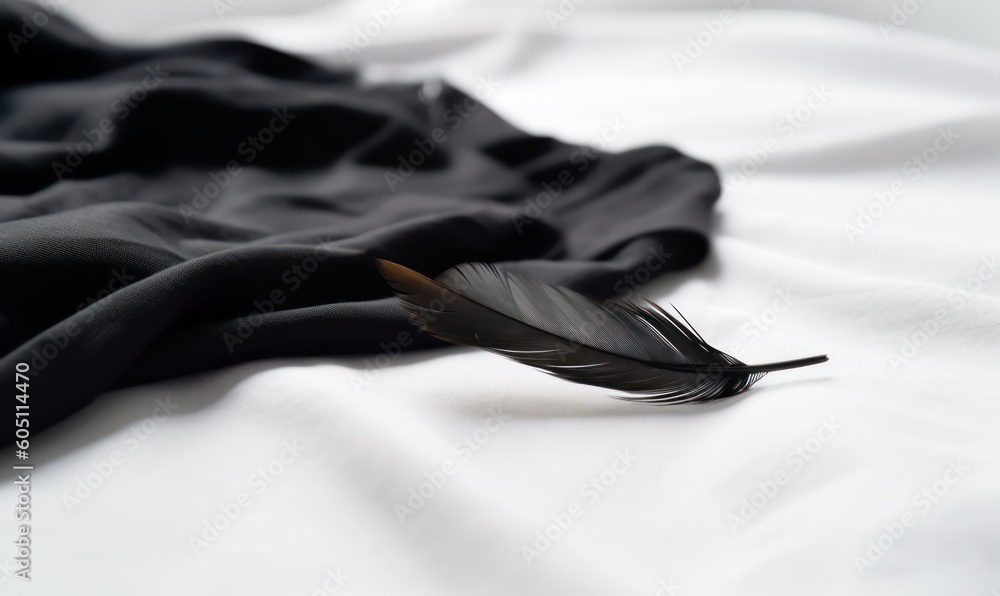 black lace fabric HD 8K wallpaper Stock Photography Photo Image