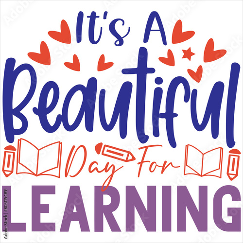 It's a beautiful day for learning