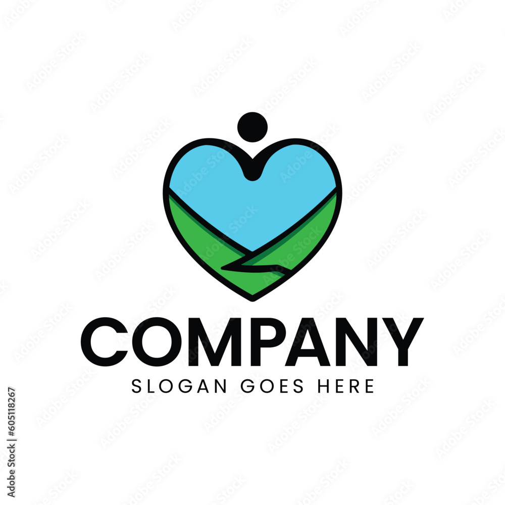 landscape logo for a company
