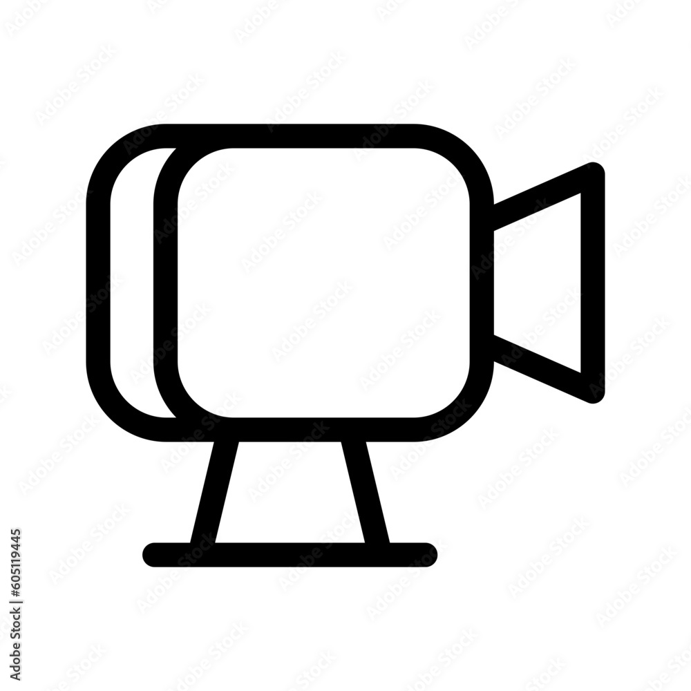 Video Camera Icon Vector Symbol Design Illustration Video Camera Icon Vector Symbol Design Illustration