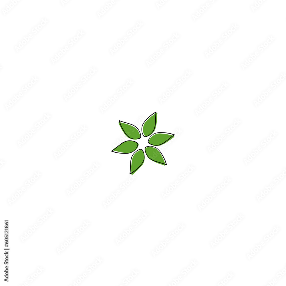Green flower Green flower