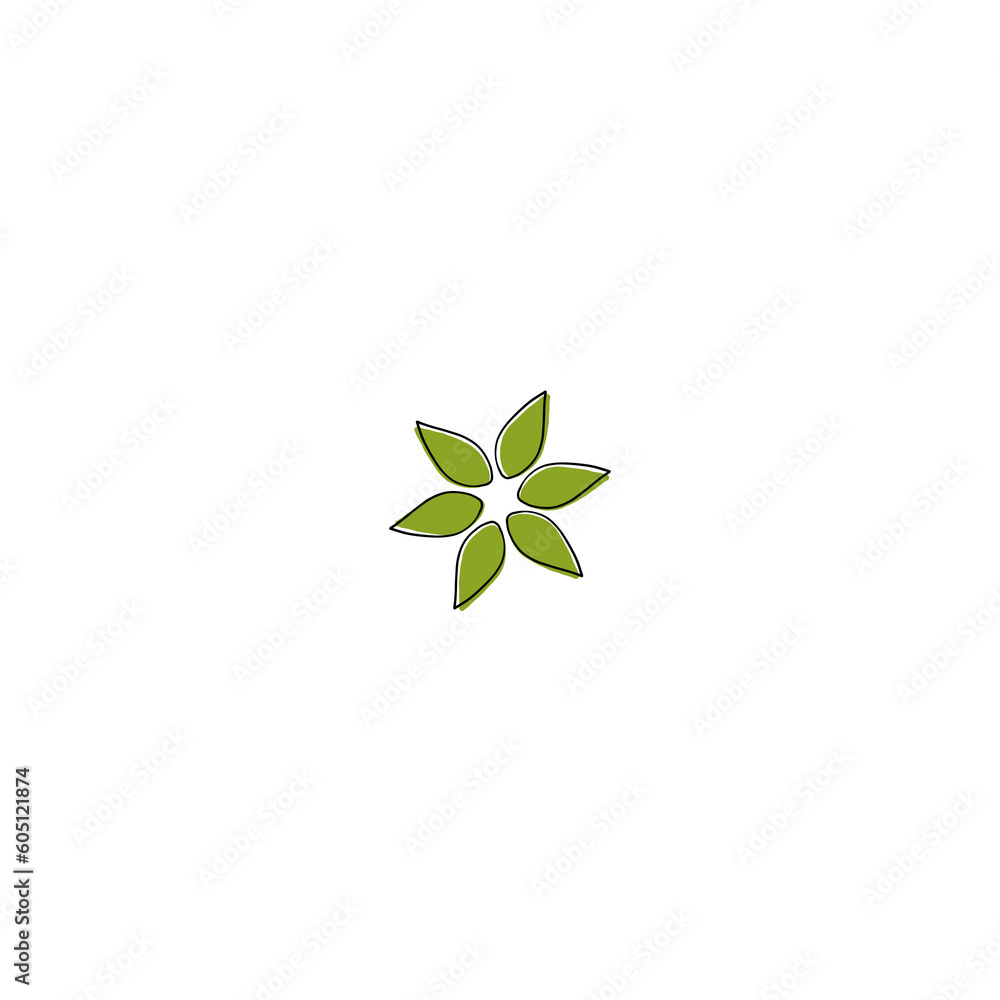 Green flower 