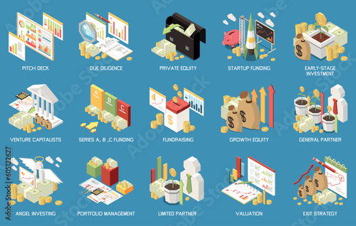 Venture Capital Isometric Compositions