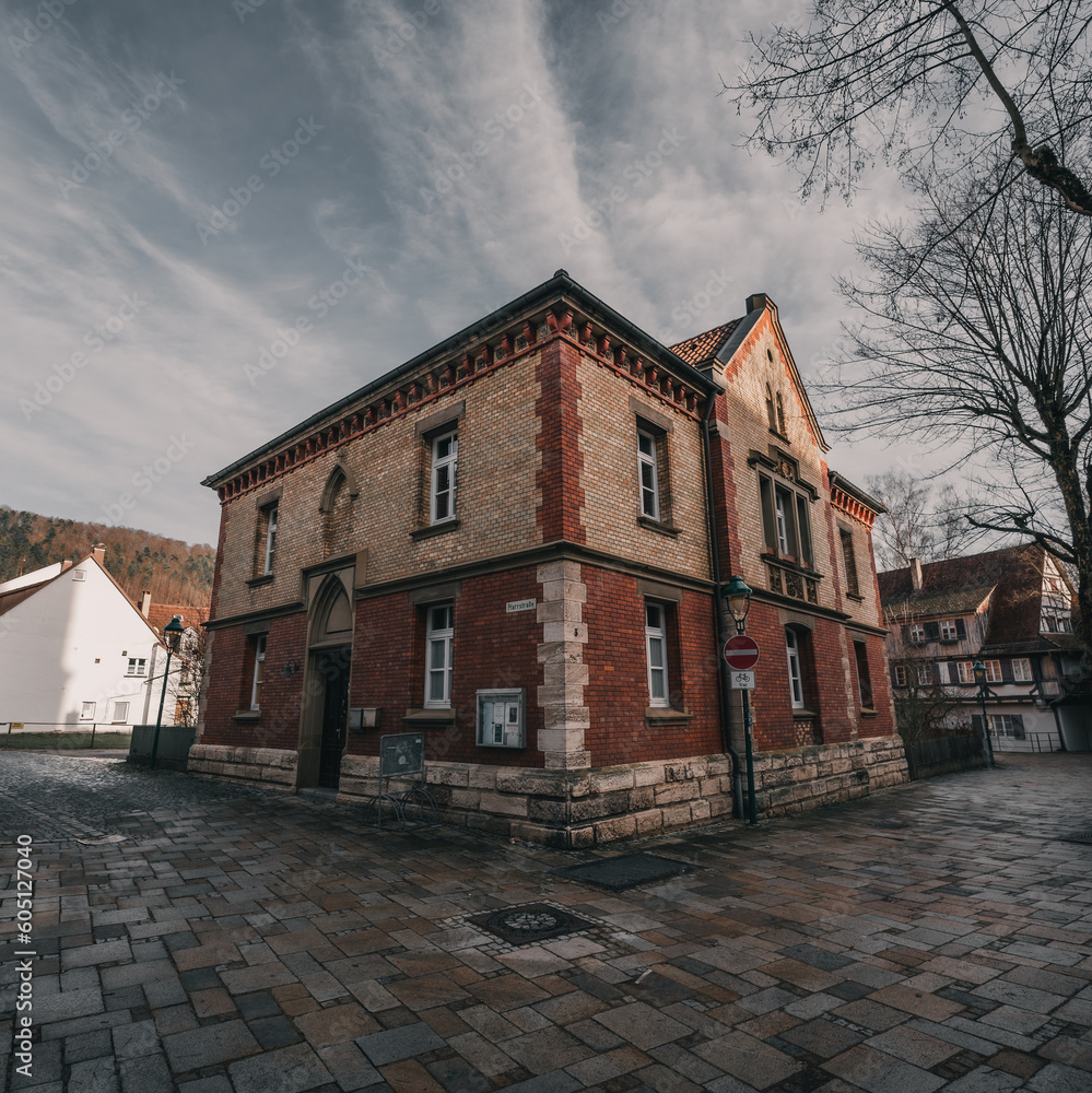 Gebäude in der Altstadt von Blaubeuren