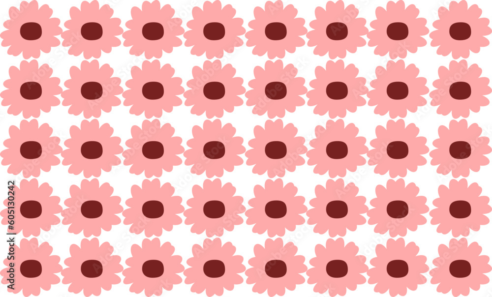 seamless pattern with pink flowers repeat style, replete image design for fabric printing
seamless pattern with pink flowers repeat style, replete image design for fabric printing