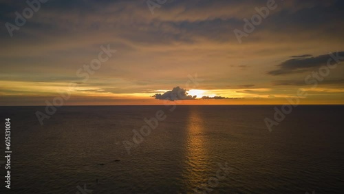 Wallpaper Mural Experience the ethereal beauty of a hyperlapse capturing a cloudy sunset at La Union Beach, Philippines. Torontodigital.ca