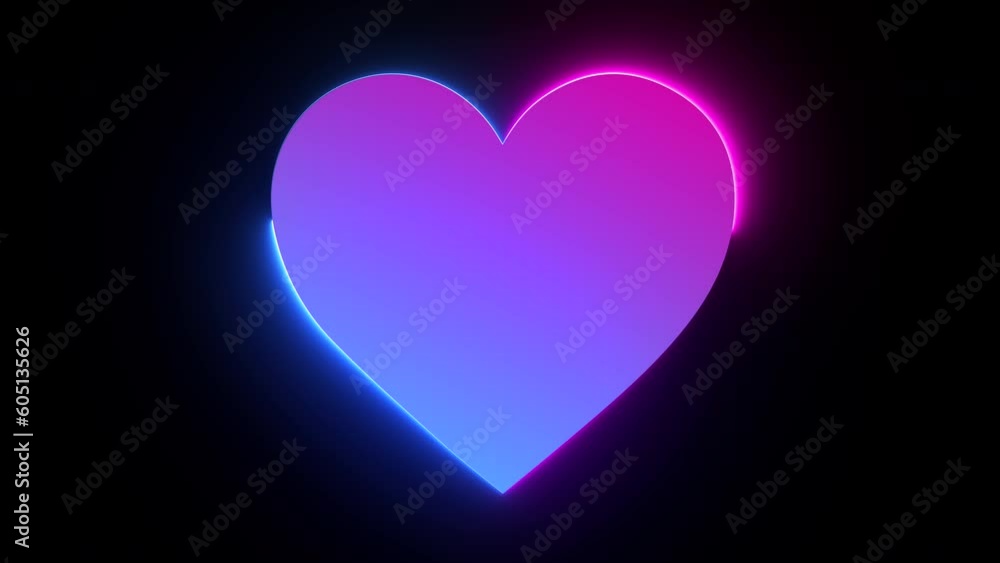 glowing heart on dark background glowing heart on dark background
