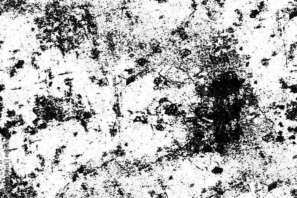 Fototapeta premium Grunge is black and white abstract. Monochrome texture