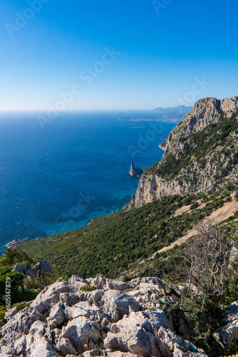the italian island sardinia in mediterranean sea