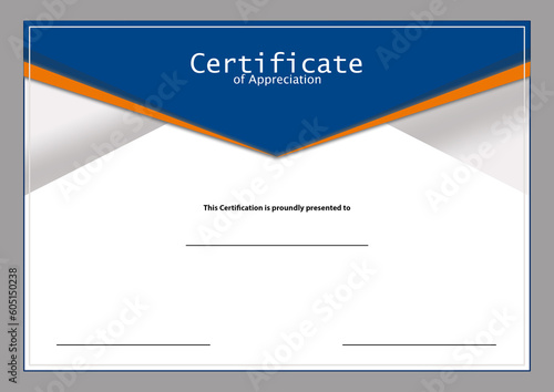 Certificate photo