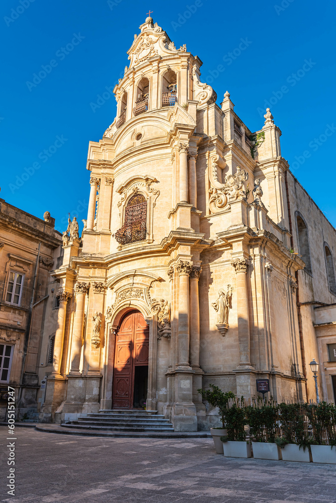 Saint Joseph Church in Ragusa Ibla, Sicily, Italy, Europe, World Heritage Site