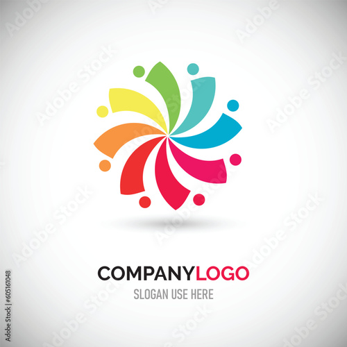Modern social logo design