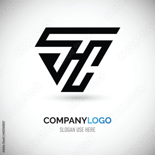 Minimalist SHC logo design