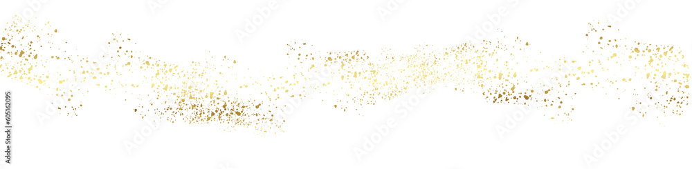 Gold glitter Shiny luxury effect  gold glitter transparent background.Abstract gold glitter.