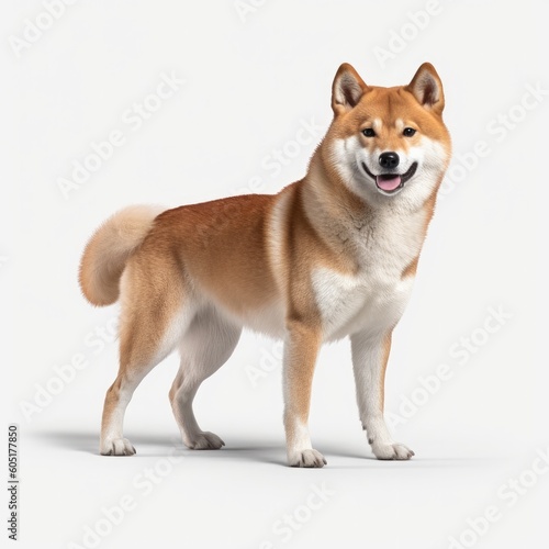 dog, shiba, animal, pet, puppy, canine, cute, white, animals, mammal, domestic, portrait, isolated, breed, brown, shiba inu, pets, tongue, adorable, purebred, studio, inu, looking, young, shiba, doggy © Enzo