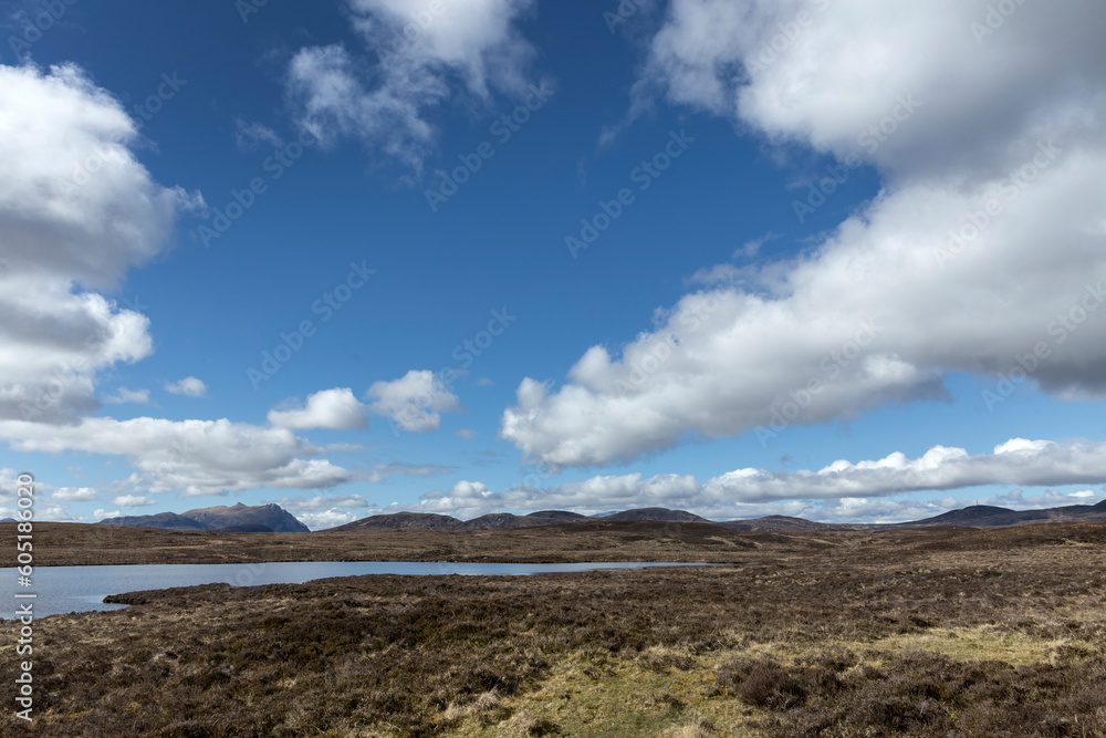 Durness, Scottish highlands, Kyle of tongue, Scotland, clouds, 