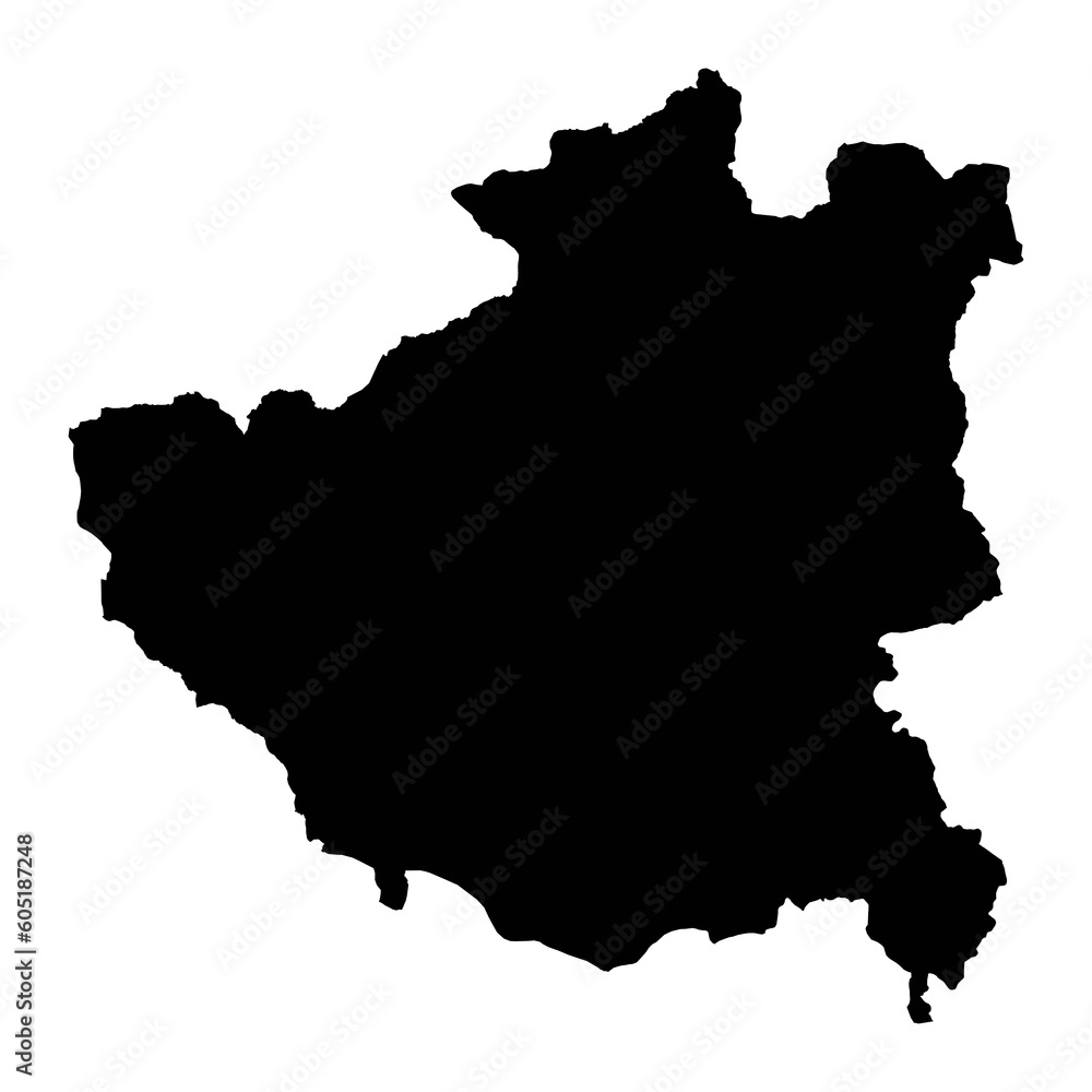 Diber county map, administrative subdivisions of Albania. Vector illustration. Diber county map, administrative subdivisions of Albania. Vector illustration.