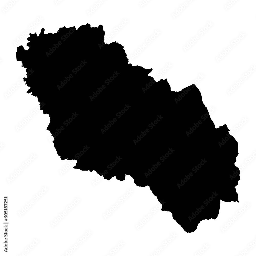 Berat county map, administrative subdivisions of Albania. Vector illustration. Berat county map, administrative subdivisions of Albania. Vector illustration.