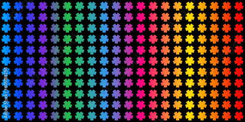 colorful pattern background with dots