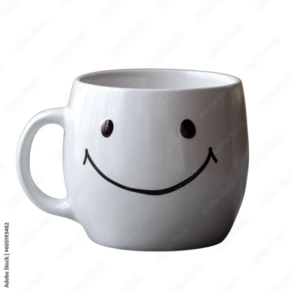 white cup isolated on black white cup isolated on black