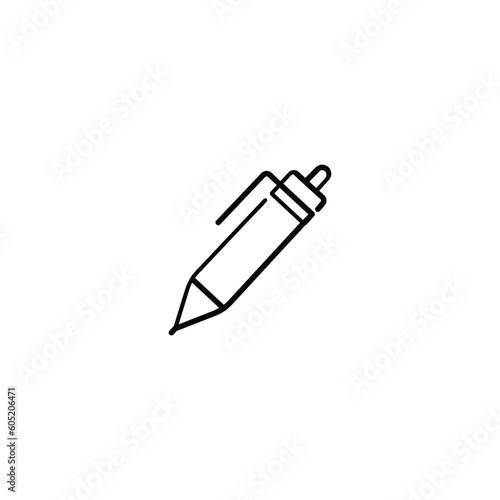 Pen Line Style Icon Design