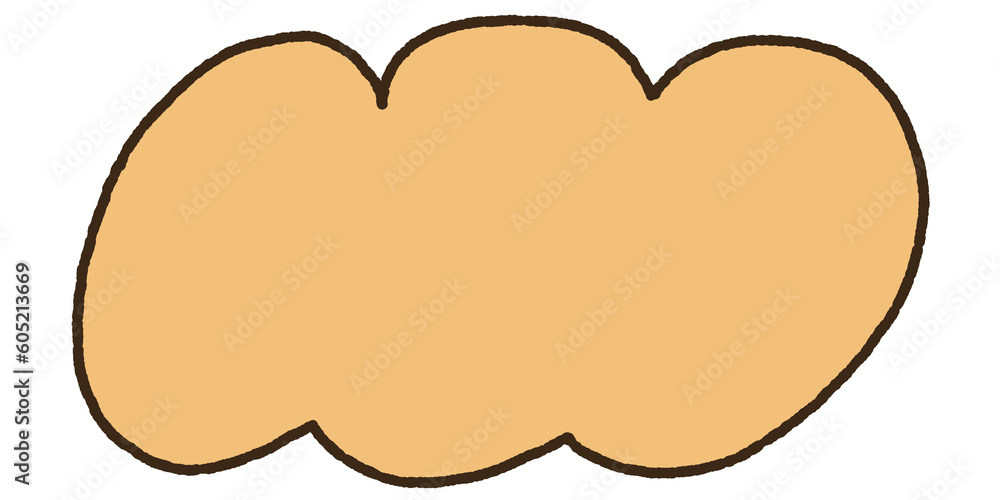 cute speech bubble hand drawn cute speech bubble hand drawn