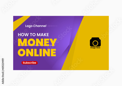 youtube thumbnail design template.