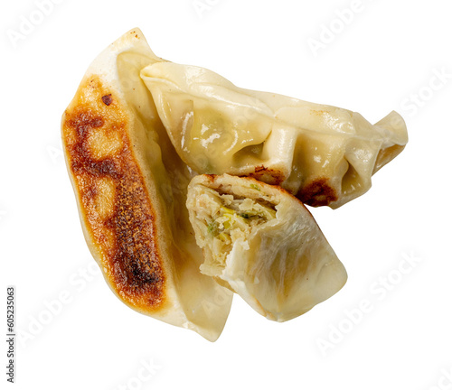 Gyoza Chinese Dumplings Isolated, png photo