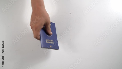 Passport Verification for Ukrainian Citizen at International Border Control