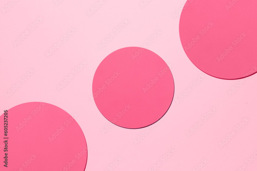 Paper pink background with shaped elements. Paper pink background with shaped elements.