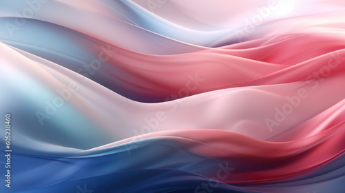 Abstract soft shiny wavy line background graphic design. Modern blurred light curved lines banner template