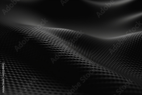 Abstract Shiny Surface - Black Dark Gray Background