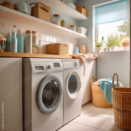 a compact laundry room with a washer and dryer