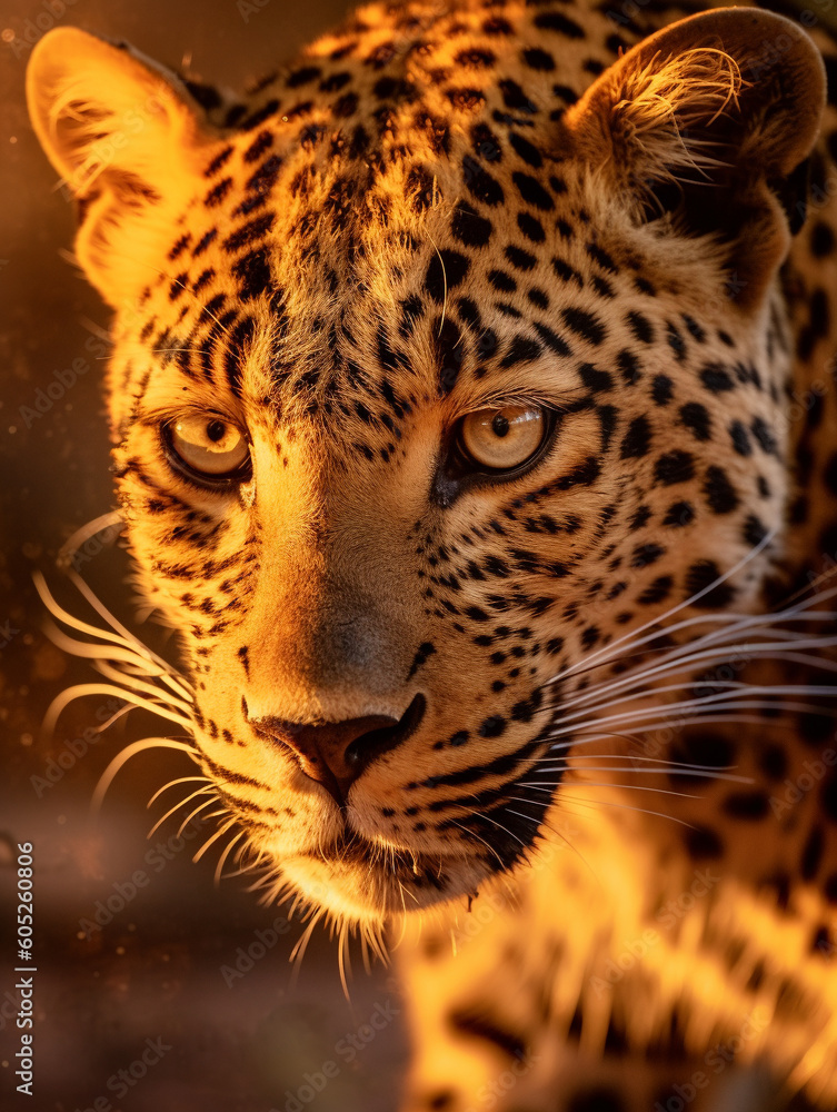 close up portrait of a leopard close up portrait of a leopard