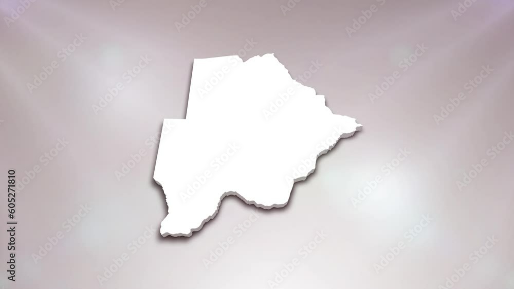 Botswana Country 3D Map Intro, Suitable for Patriotic Programs, Corporate Intros, Tourism, Presentations Botswana Country 3D Map Intro, Suitable for Patriotic Programs, Corporate Intros, Tourism, Presentations