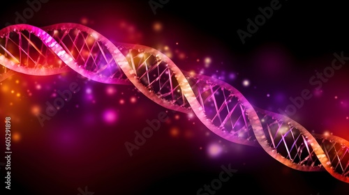 Human DNA genome background