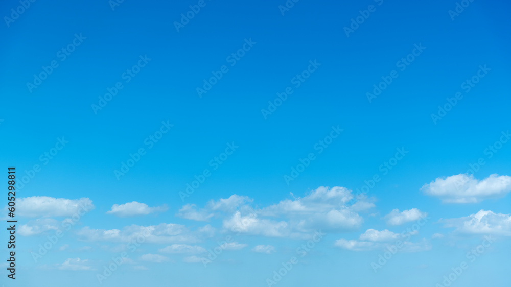 White clouds are in the blue sky White clouds are in the blue sky