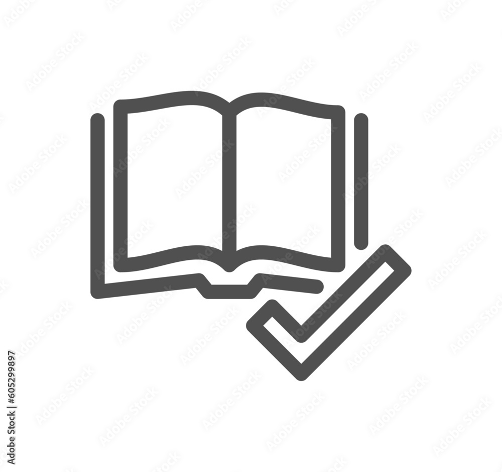 Book related icon outline and linear vector. Book related icon outline and linear vector.