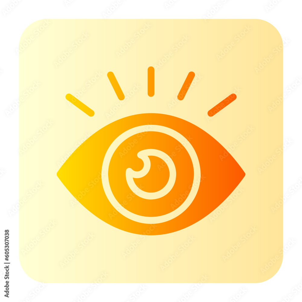eye gradient icon