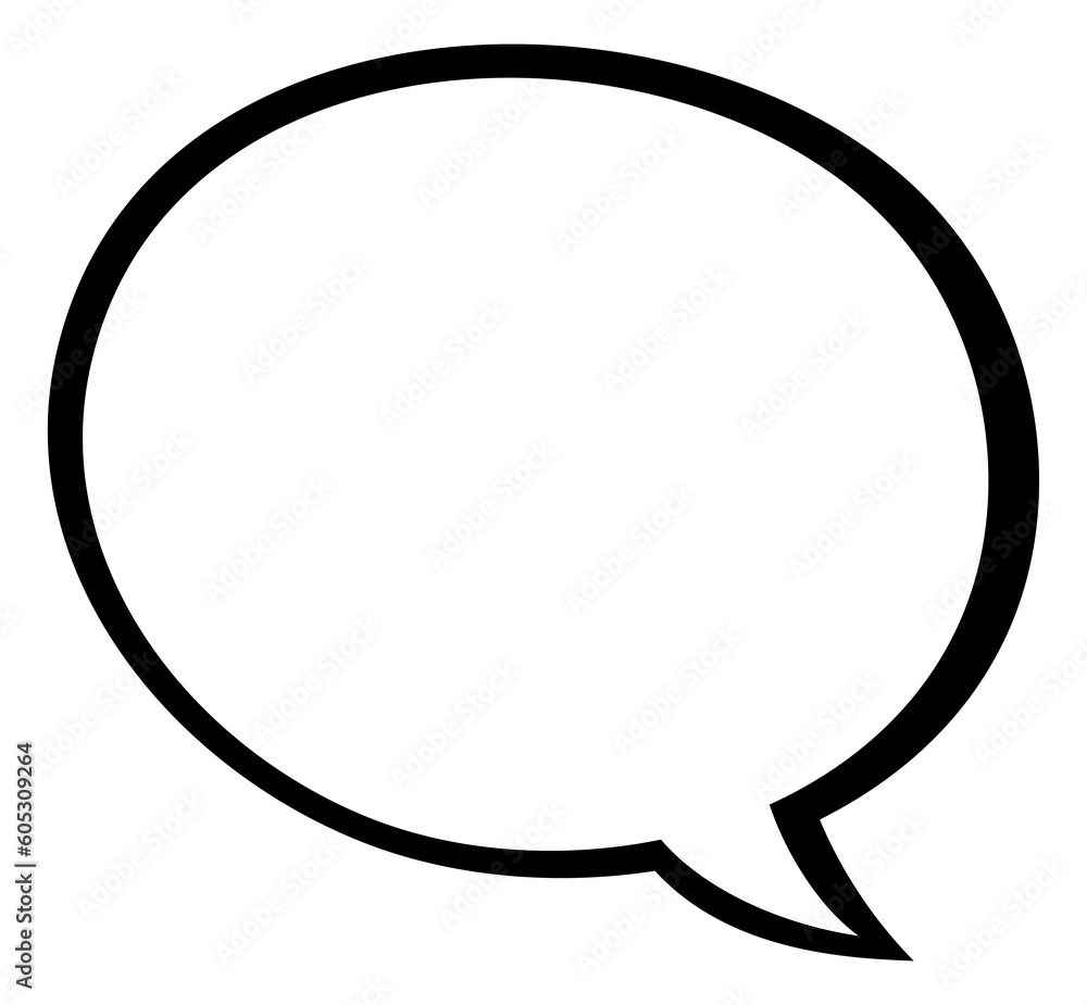 Speech bubble for comics. Words balloon illustration. Comic text cloud. Hand-drawn banner Speech bubble for comics. Words balloon illustration. Comic text cloud. Hand-drawn banner