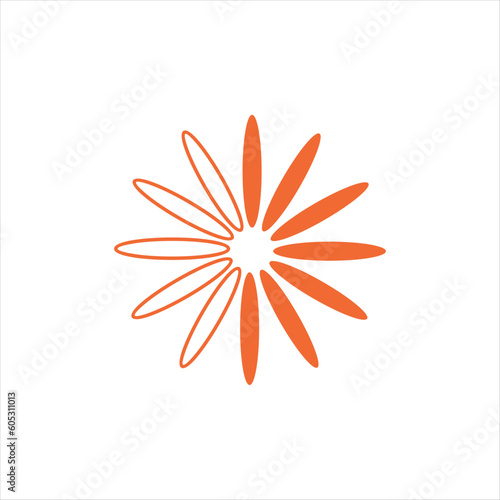 woman pregnancy ovulation vector logo design