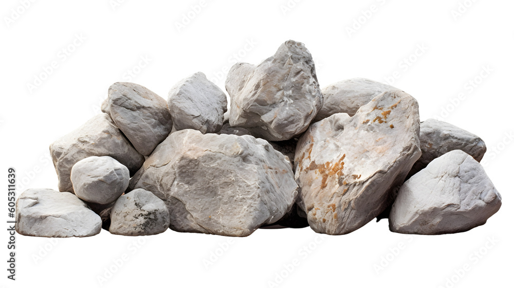 Multiple rocks on transparent background png Multiple rocks on transparent background png