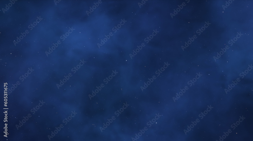 Smoke in light on a dark blue background. Universe star galaxy nebula. 3d render