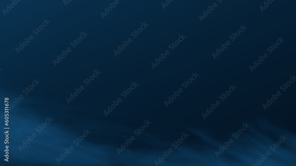 Smoke in light on a dark blue background. 3d render Smoke in light on a dark blue background. 3d render