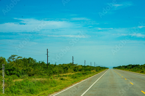 road in the countryside