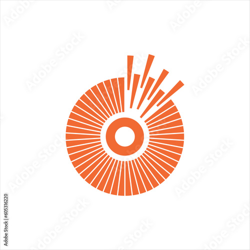 woman pregnancy ovulation vector logo design