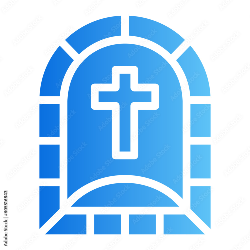 Obraz premium window gradient icon