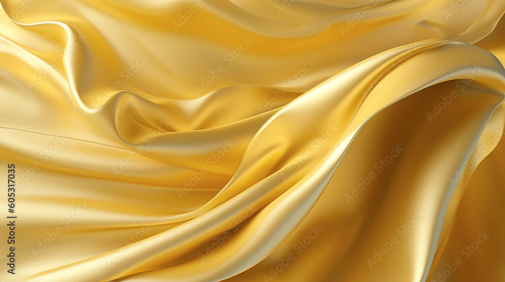 Generative ai illustration of abstract drapery Silk background Generative ai illustration of abstract drapery Silk background